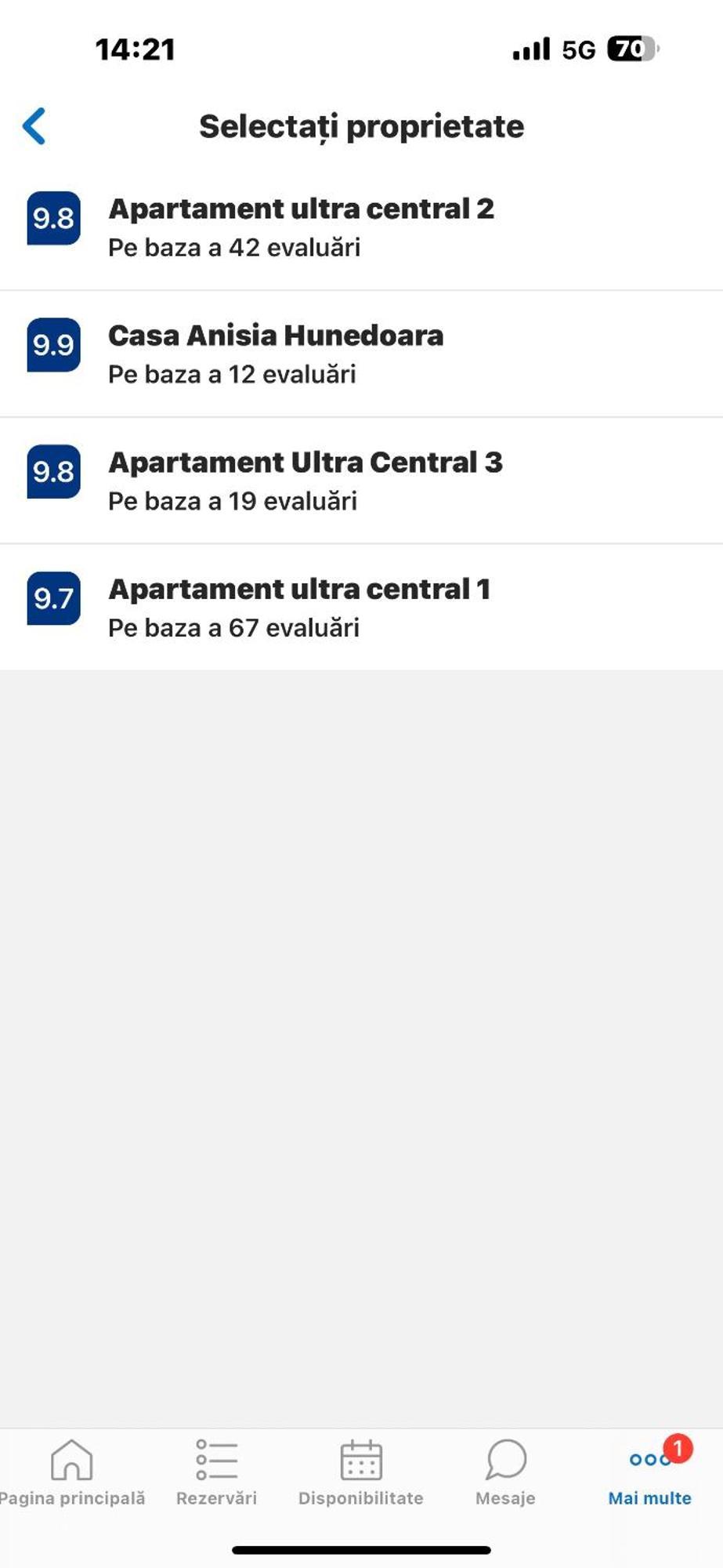 Apartament Ultra Central 1 Apartment ฮูเนโดอารา ภายนอก รูปภาพ
